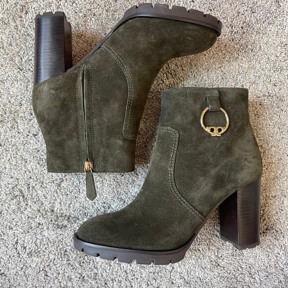 Tory Burch Sofia 85mm Lug Sole Bootie 8 - Picture 8 of 11